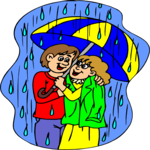 Couple in Rain 2