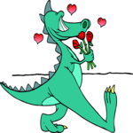 Dinosaur in Love