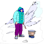 Mountain Climber Cooking