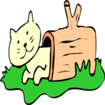 Cat in Log