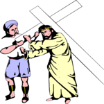 Jesus Carrying Cross 7