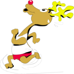 Reindeer Running