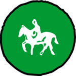 Horse Crossing Symbol