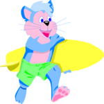 Surfer - Cat