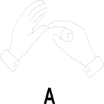 Sign Language A