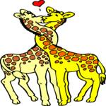 Lovers - Giraffes