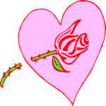 Heart & Rose 3