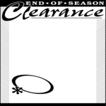 End-of-Season Clearance 2