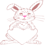 Rabbit with Heart