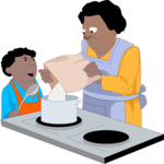 Child Cooking with Mom 3