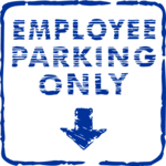 Employee Parking Only