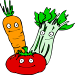 Veggies Smirking