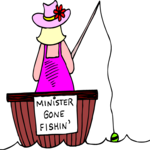 Minister Gone Fishin' 1