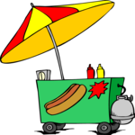 Hot Dog Cart 1