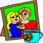 Couple in Picture Frame