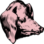 Antique Style Pig 2