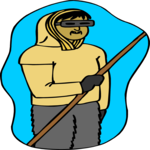 Eskimo with Spear 3