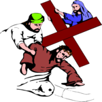 Jesus Falling from Cross 2