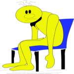 Yellow Dude on Chair