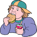 Eating a Hamburger 3