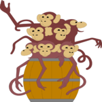 Monkeys - Barrel of