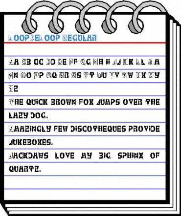 LoopDeLoop Font