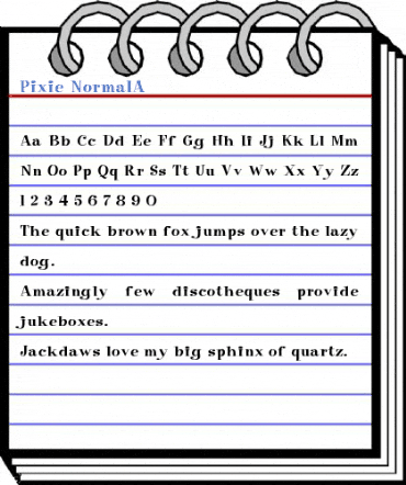 Pixie Font