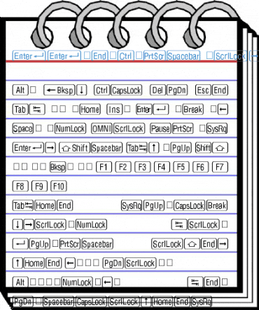 RRKeyCaps Font