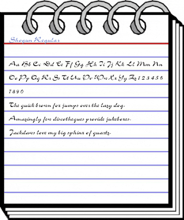 Shogun Regular Font