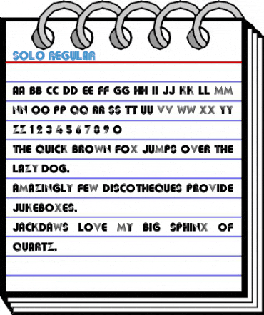 Solo Font