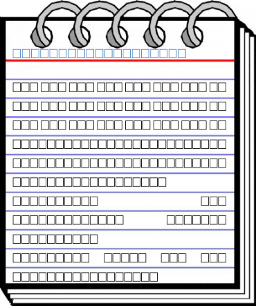 TechSymbols Regular Font