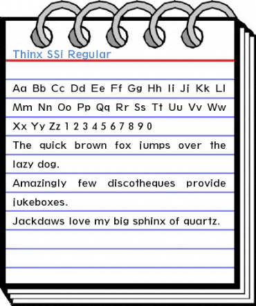 Thinx SSi Regular Font