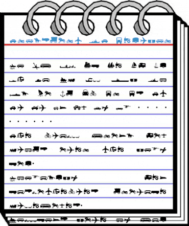 Transport MT Font