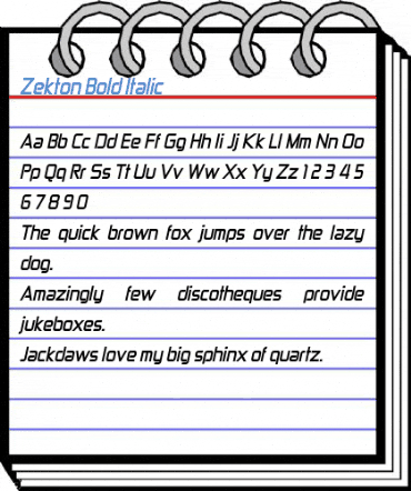 Zekton Font