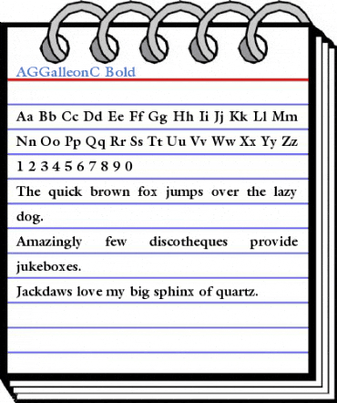 AGGalleonC Font