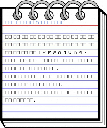 Al Abdali 8 Regular Font