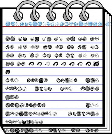 AleOrnamentsSpiratoLL Font