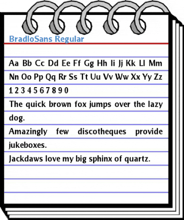 BradloSans Font