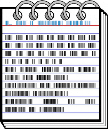 Z: 3of 9 BarCode Font