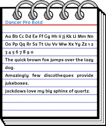 Dancer Pro Font