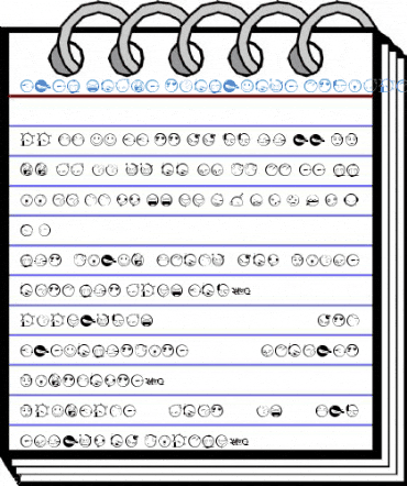 DIST Yolks Emoticons Font