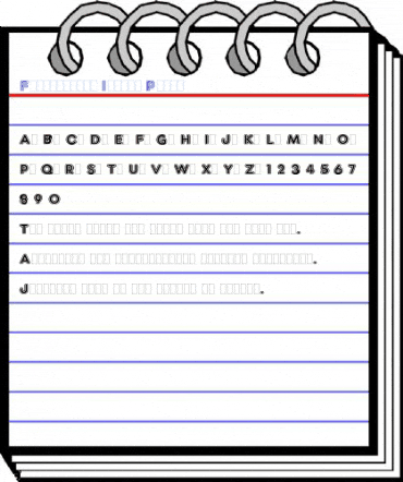 Frankfurter Inline Plain Font