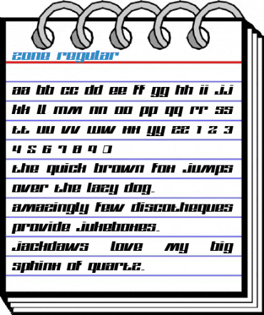 Zone Font