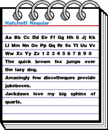Hatchett Regular Font