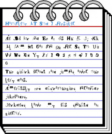 HotPlate LT Std 7 Regular Font