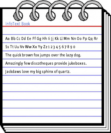 InfoText Book Font