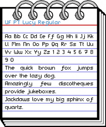 UF PT Lucy Font