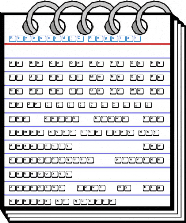 Keyboard1C Font