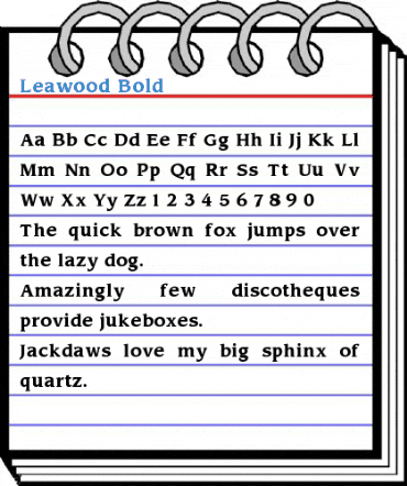 Leawood Font