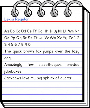 Lexia Font